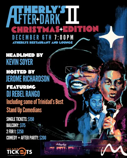 Poster for Atherly's After Dark II, the Christmas Edition